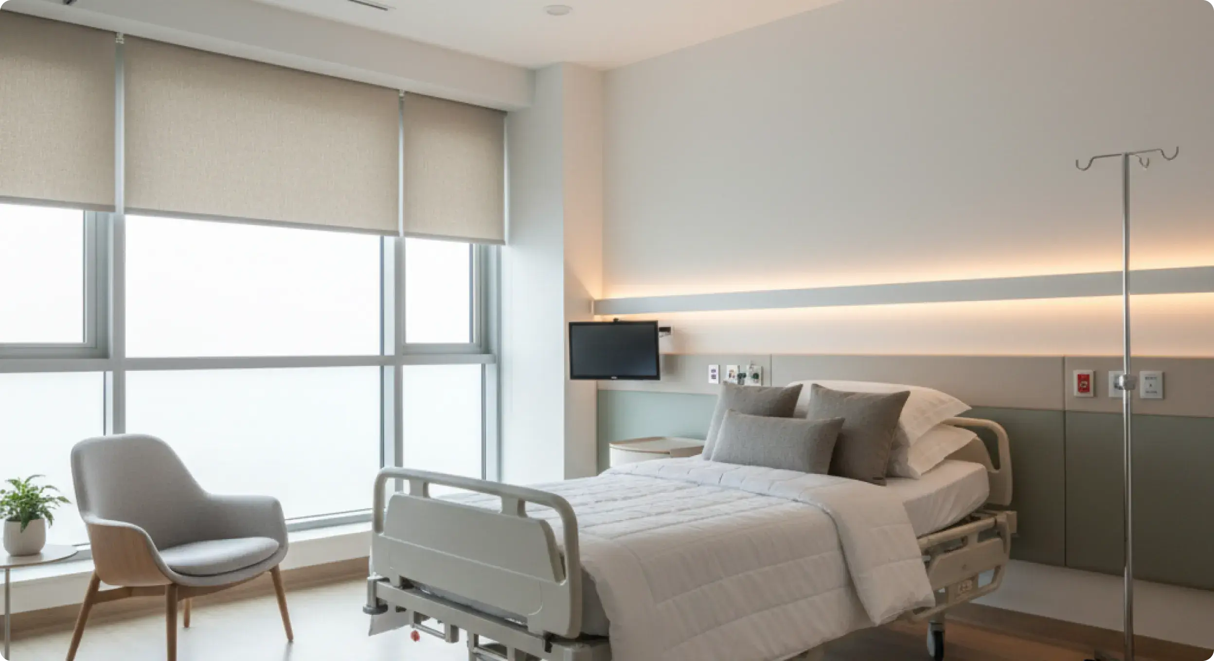 healthcare-patient-room-privacy-roller-shades